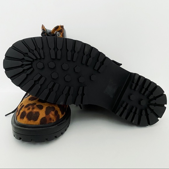 RAID - Daelyn Chunky Leopard Print Boots - Picture 5 of 5
